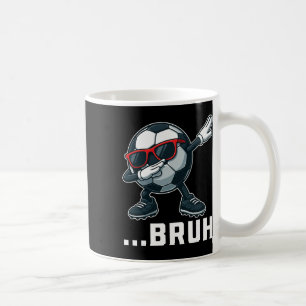 Bruh Dabbing Fußball Byll Lustige Jungen Männer Fr Kaffeetasse