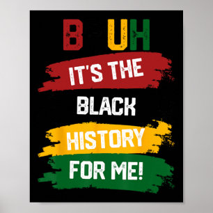Bruh es ist die schwarze Geschichte für mich, Shir Poster