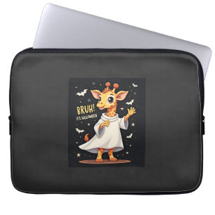 Bruh Es ist Halloween Lustiger Dabbing Geist Giraf Laptopschutzhülle