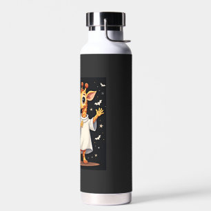 Bruh Es ist Halloween Lustiger Dabbing-Geist-Giraf Trinkflasche