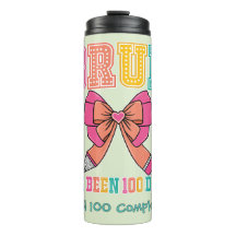 Bruh es sind 100 Tage Bleistift Schleife Coquette