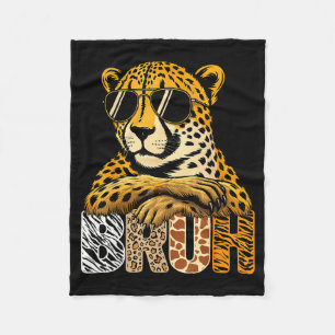Bruh Gepard Safari-Tiere Wildtierpfleger Junge Fleecedecke