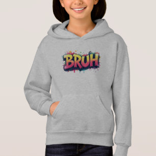 Bruh Graffiti meme - Amusant Urban Street Art Desi