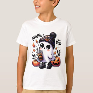 Bruh I Gemein Boo Funny Ghost Kürbislaterne Kaffee T-Shirt