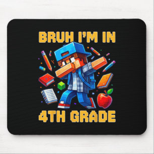 Bruh ich bin in der 4. Klasse Dabbing Jungen Kids Mousepad