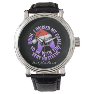 Bruh, ich habe mein Spiel bei dir gehalten Armbanduhr