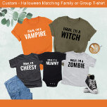 Bruh i'm A Zombie Funny Halloween Matching Family T-Shirt<br><div class="desc">Mit unserem "Bruh I m a Zombie" lustigen Halloween Matching Family T - Shirt kommen Sie in den spukhaften Geist! Dieses spielerische Design eignet sich perfekt für Ansammlungen, Trick-oder-Behandlung, oder Halloween-Partys. Es verleiht Ihrem Halloween-Look eine Touch Spaß. Egal, ob Sie mit Ihrer Familie herumspazieren oder nur Halloween-Spaß haben, dieses Shirt...</div>