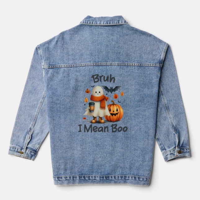 Bruh Je Veux Dire Boo, Drôle Fantôme (Verso)