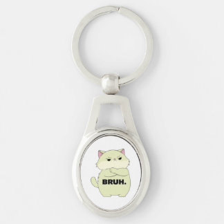 Bruh Kitty Schlüsselanhänger
