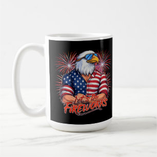 Bruh Lasse Do Fireworks Juli Vierte Funny Patrioti Kaffeetasse