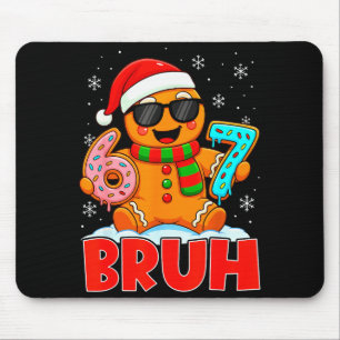 Bruh Lebkuchen Sechs Sieben 67 Eiscreme-Tropf Chri Mousepad