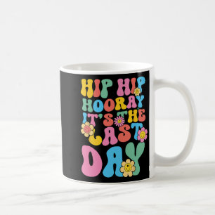 Bruh Lehrer glücklich letzten Tag der Schule Hallo Kaffeetasse