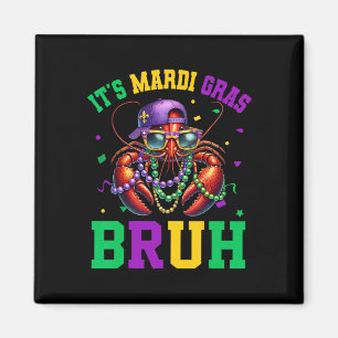 Bruh Mardi Gras Crawfish Boys Kids Mardi Gras 2 Magnet