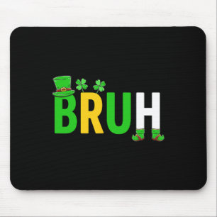 Bruh Meme Funny Sprichwort Bro Greeting Teen Boy S Mousepad