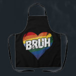 Bruh Meme Funny Sprichwort Bro Gruß Gay LGBT Pride Schürze<br><div class="desc">Bruh Meme Funny Sprichwort Bro Gruß Gay LGBT Pride Monat</div>