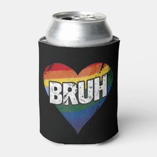 Bruh Meme Lustiger Spruch Bro Gruß Schwul LGBT Sto Dosenkühler