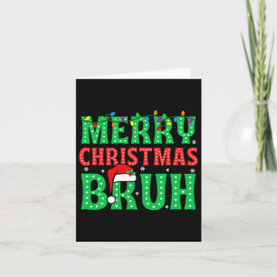 Bruh Meme Lustiger Spruch Bro Gruß Teenager Jungen Karte