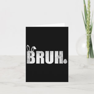 Bruh Meme Lustiger Spruch Bro Gruß Teenager Jungen Karte