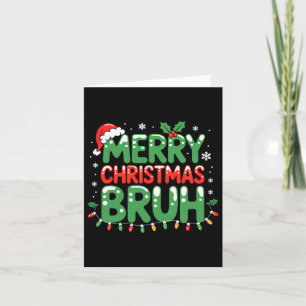 Bruh Meme Lustiger Spruch Bro Gruß Teenager Jungen Karte