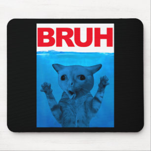 Bruh Meme Lustiger Spruch Bruder Gruß Teenager Jun Mousepad