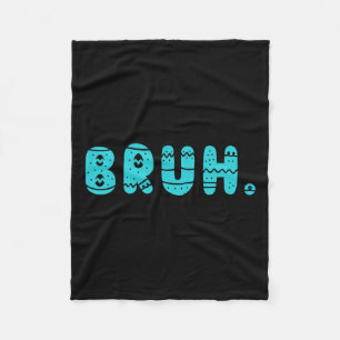 Bruh Meme Ostertag Funny Bunny Eggs Teens Boys K Fleecedecke