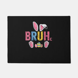 Bruh Oaster Bunny Niedlich Meme for Kids _7 Fußmatte