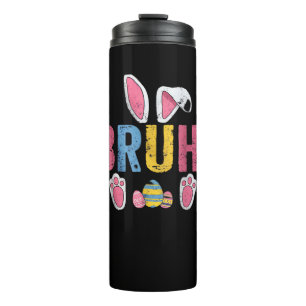 Bruh Oaster Bunny Niedlich Meme for Kids _7 Thermosbecher