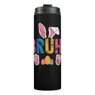 Bruh Oaster Bunny Niedlich Meme for Kids _8 Thermosbecher