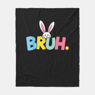Bruh Oster für Teen Boys Kinder Funny Happy Oster Fleecedecke