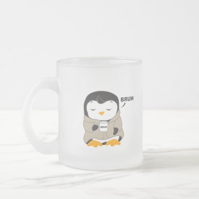 Bruh Penguin - Tipsy Mattglastasse (Links)