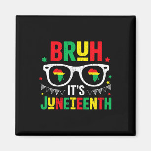 Bruh Seine Freiheit im Juni 19. Juni 1865 Afrika Magnet