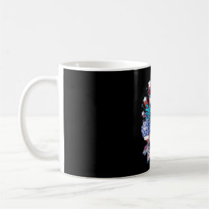 Bruh Shark 4. Juli Kaffeetasse
