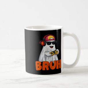 Bruh Spooky Boo Halloween Costume Game Mens Kaffeetasse