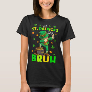 Bruh St. Patricks Day Jungen Kinder St. Patricks D T-Shirt