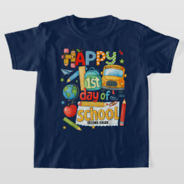 Bruh We Back 2nd Grade Back to School Second Grade T-Shirt