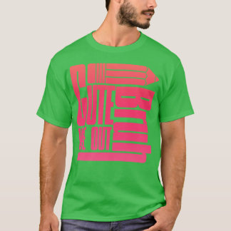 Bruh wir lehren Sommer Retro letzte Tag Scho T-Shirt