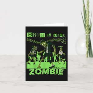 Bruh wir lehren Zombie zurück in die Schule Jungs Karte