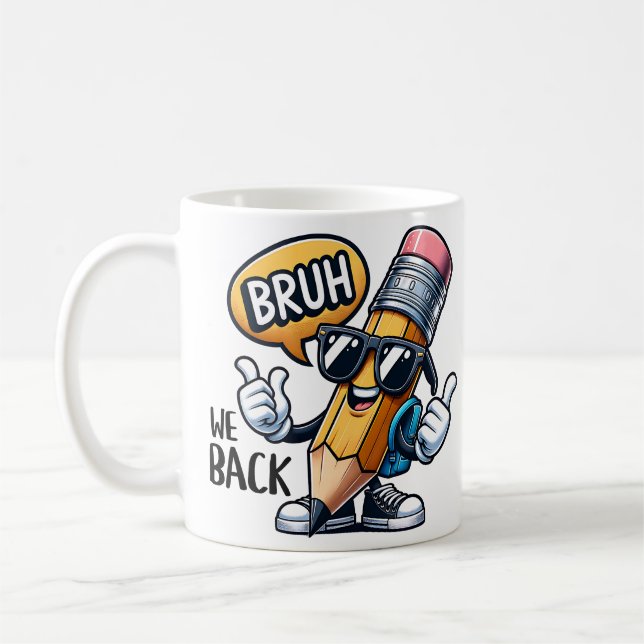 Bruh Wir Sind Zurück  Kaffeetasse (Links)