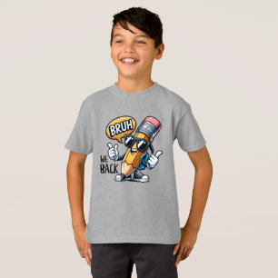 Bruh wir sind zurück, zurück zum Lehrer in der Sch T-Shirt
