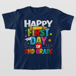 Bruh Wir Zurück 2. Klasse Zurück zur Schule Zweite T-Shirt
