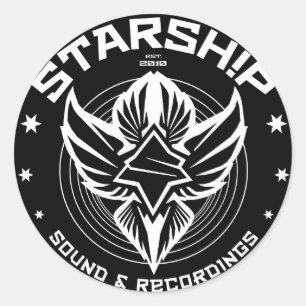 Bruit de STARSHIP et autocollant d'enregistrements