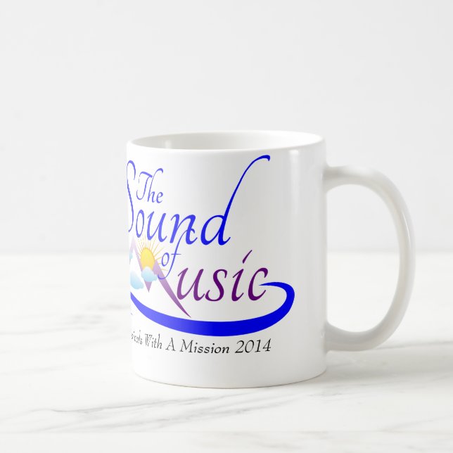 Bruit de tasse commémorative de musique (Droite)