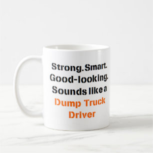 Bruit du conducteur de camion de déchargement Mug
