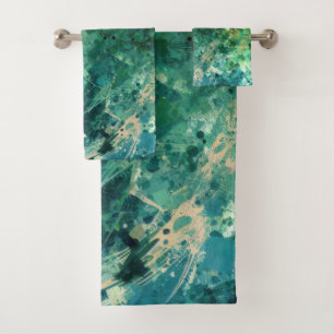 Bruit vert Abstrait