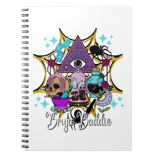Bruja Baddie Notizblock (Vorderseite)