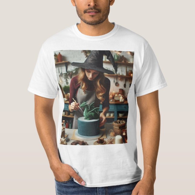 Bruja en la cocina T-Shirt (Vorderseite)