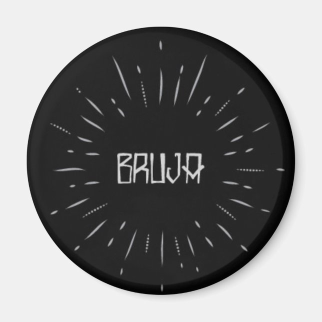 Bruja Witch Magnet (Vorne)
