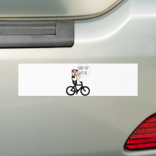 Brûler graisse non Huile Sticker pare-chocs Ours s