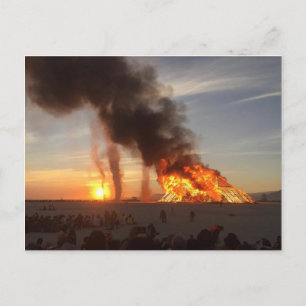 Brûler les Pyramides, Burning Man Carte Postale