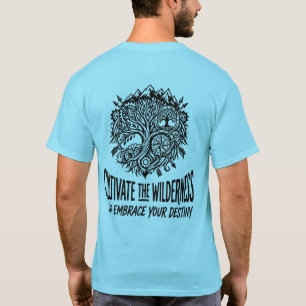 Brülle Dein Wahrheit-Löwe T-Shirt – Nature Compass